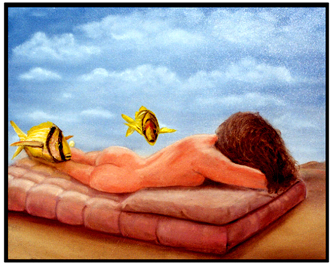 Inspired By Statue in Louvre...
Multidimensional Artist DAPACU
Explore Classics.By DAPACU Artist,
Circa 1995 Oil on Canvas DAPACU